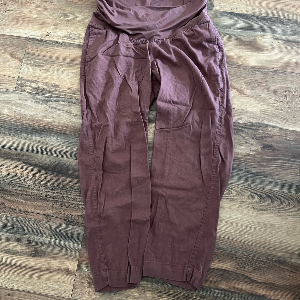 Old Navy Brown Maternity Pants